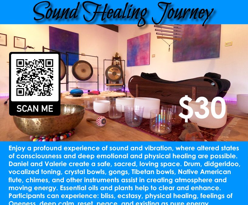 Sound Healing Journey – Ongoing